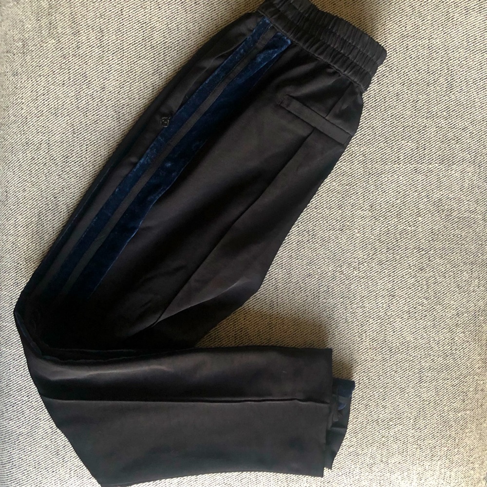 Scotch & Soda The Peaks Velvet Stripe Tailored Trouser | Size XSmall | **NWT**